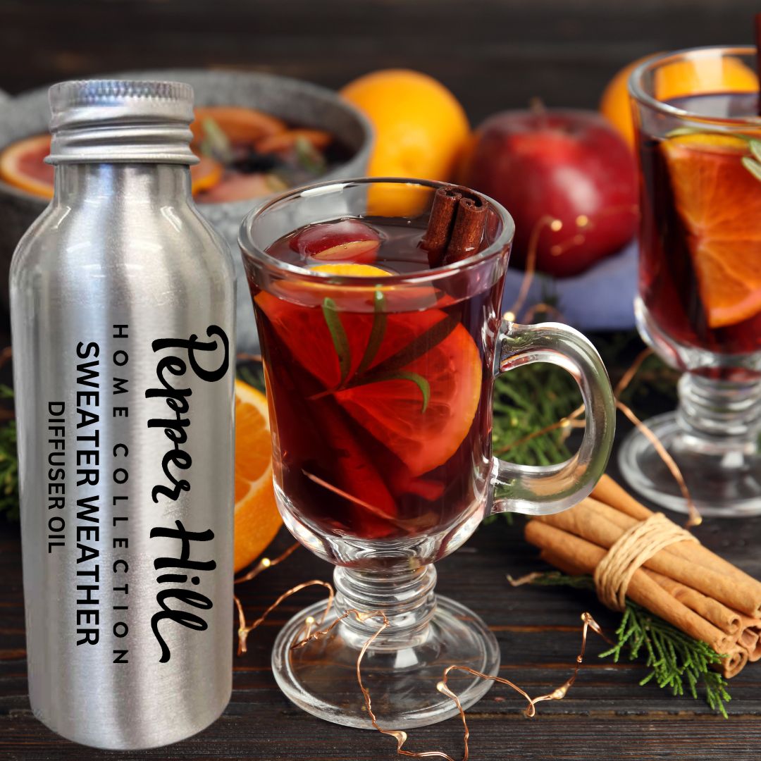 Diffuser Oil SWEATER WEATHER™ - CRISP APPLE CIDER / SPICED CRANBERRY / CITRUS / CINNAMON / CLOVE